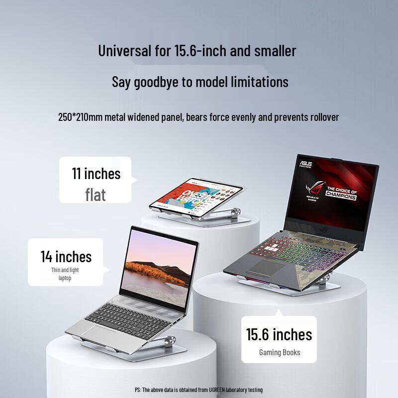 Ugreen 360° Rotating Adjustable Laptop Stand with Cooling