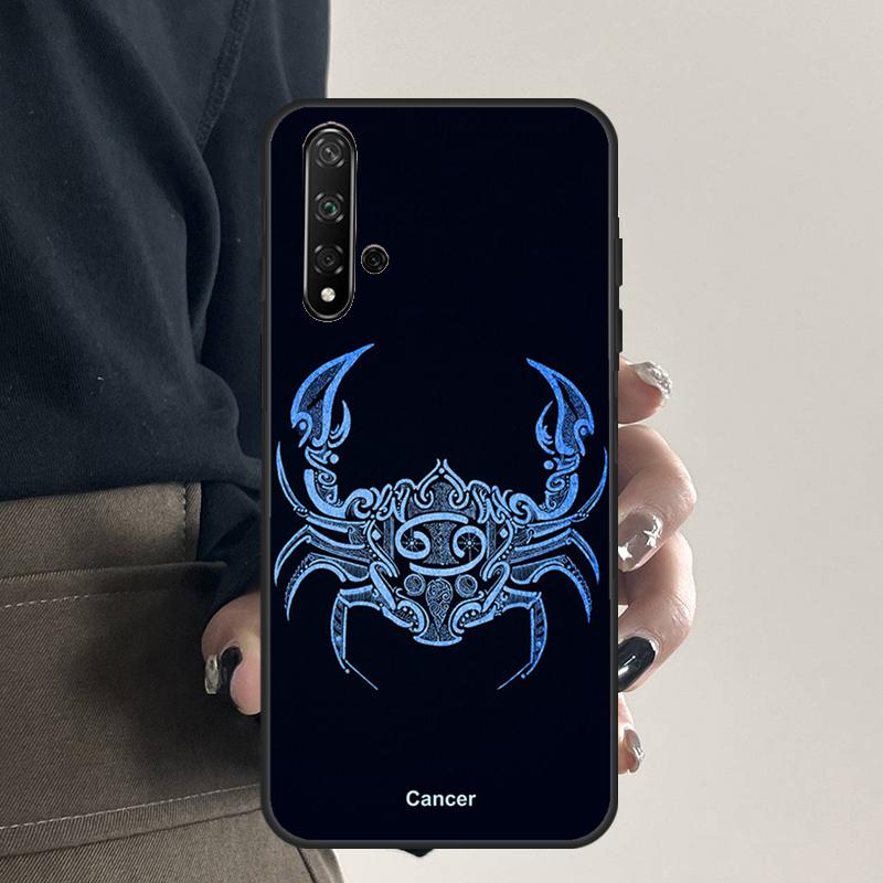 Zodiac Sign For Huawei Nova 9 10 SE 5T 12s 12i 11i Y91 Y90 Y60 Y70 Y72 Y61 P20 P40 P30 Lite P60 Pro Case