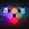 6 buc Mingi de Badminton LED cu 7 Culori Strălucitoare, Noutate, pentru Curte, Jocuri Sportive în Aer Liber