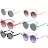 2pcs Colorful Durable  Cute Cat Ear Glasses  Playful Cartoon Design Festive Accessory