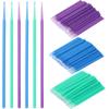 100Pcs Disposable Up Paint Micro Brush Tips Car Touch Up Paint Micro Brush Applicator Sticks Detailing for Paint Chip Repair