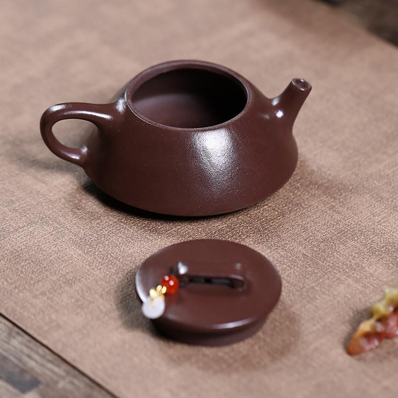 Chinese Tradition Yixing Purple Clay Teapot Household Handmade Zisha Tea Pot Beauty Tea Infuser Kettle Teaware Tea Set 180ml