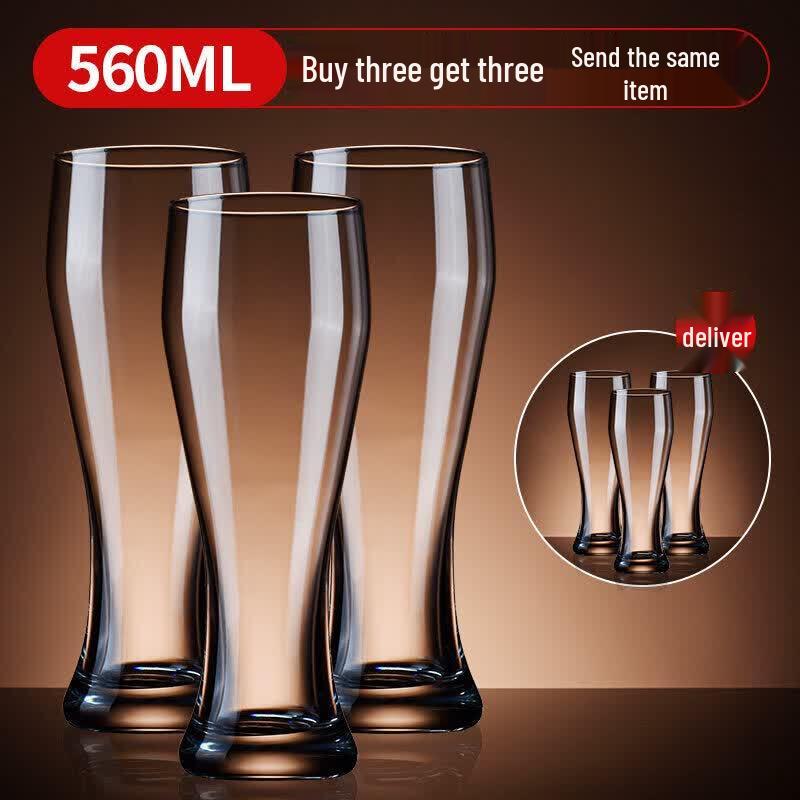 Youluo 560ml Large Crystal Craft Beer Glass