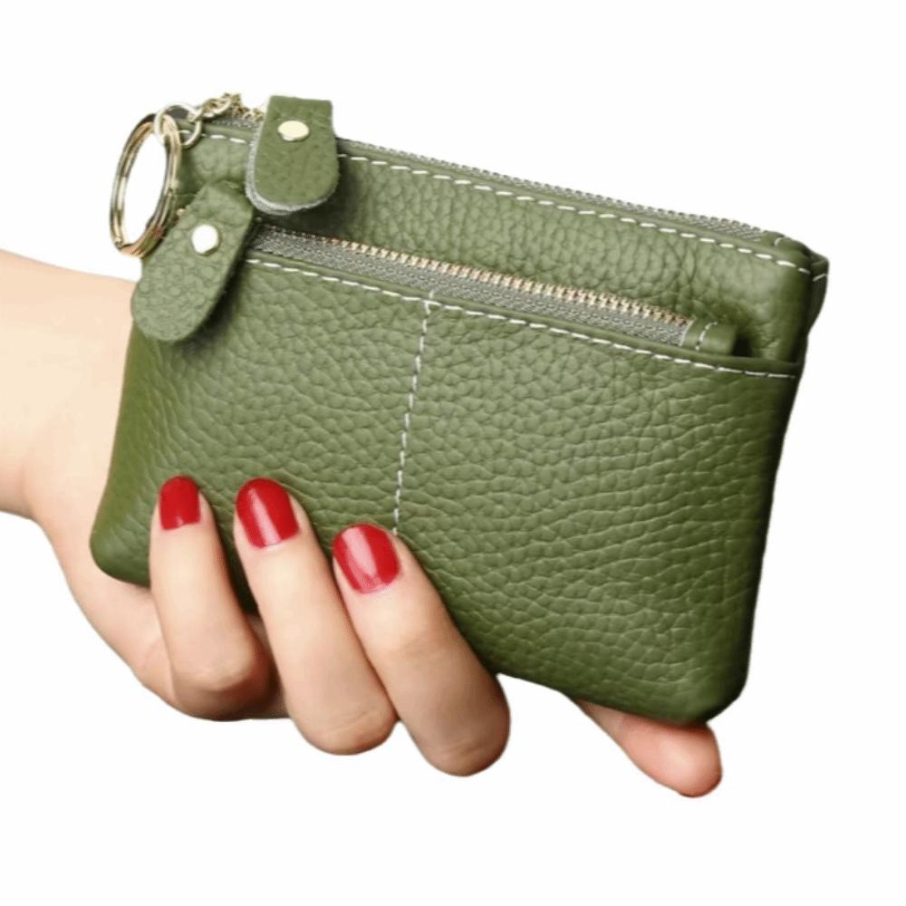Vintage Mini Coin Purse Multi-Card Slot Card Storage Pouch Fashion Women's Keychain Wallet Outdoor
