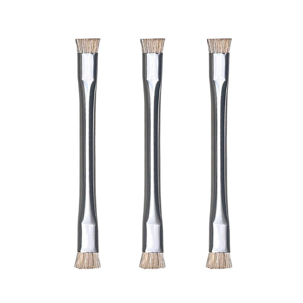 Dual-Head Hog Bristle Brush for Mobile Motherboard and Solder Cleaning
