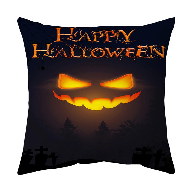 New Halloween Pillows, Sofa Cushions, Car Light Luxury Pillows, Home Decorations, Horror Pillow Cases