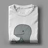 Tea-Rex T-Rex Dinosaur Teacup Men's T Shirt Cartoon Cute Funny Tees Short Sleeve Crewneck T-Shirts Cotton Gift Idea Clothing