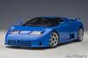 AUTOart 1/18 Scale Bugatti EB110 SS French Blue Finished Model 70917