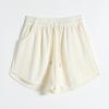 Letnie Cienkie Szorty Fitness do Biegania Damskie Luźne Casualowe Duży Rozmiar Szerokie Nogawki Spodnie z Wysokim Stanem w Linię A Sportowe Szorty Hot Pants