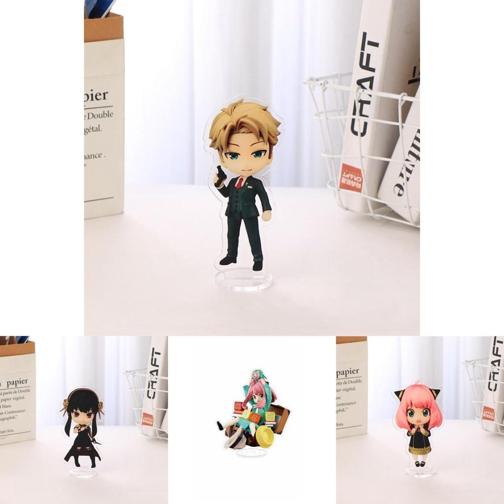 15cm/5.9in Spy×family Stand Acrylic Figure Twilight Yor Forger Anya Model Plate Toy
