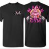 2026 Summer Printed Dragon Ball Majin Buu and Patrick In Gym TShirt Mens and Womens Crew Neck Short Sleeve Top Cotton Y2k