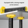 Easy To Use Tile Positioning Ruler Suitable for Precise Tile Positioning and Leveling Home Renovation Enhances Stability