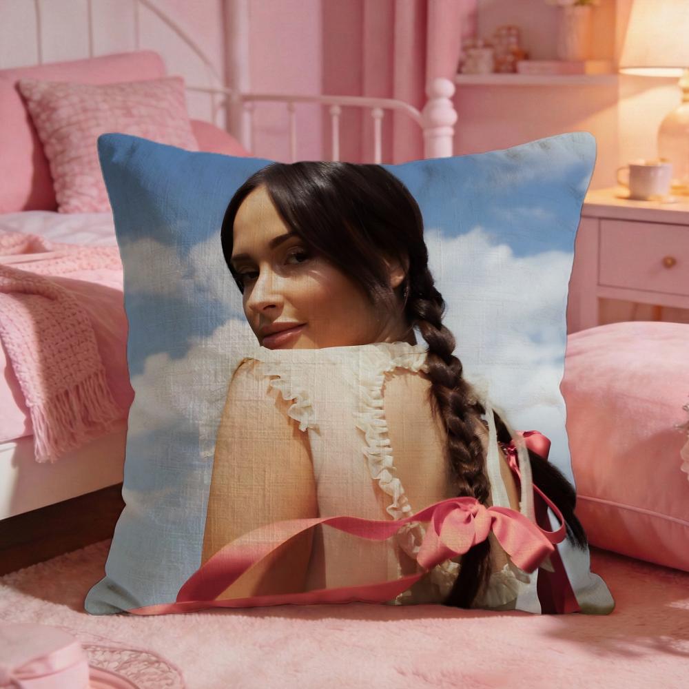 kKacey Musgraves Cushion Cover Premium Comfort Reversible Pillow Cove Two in One Design for Any Room  Car Interior