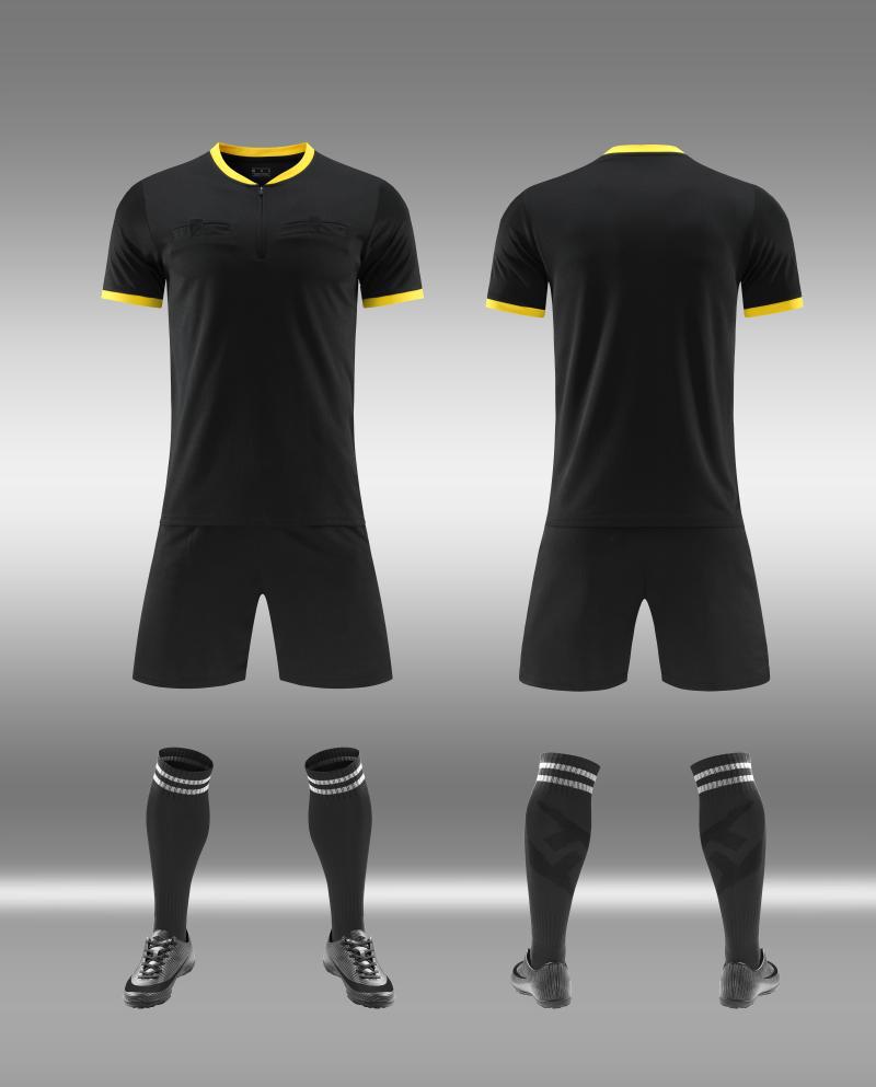 Football Uniform Set, Short Sleeve Referee Uniform, Quick-Drying Jersey, Children'S Football Training Team Uniform, Competition Uniform, D8308 Team