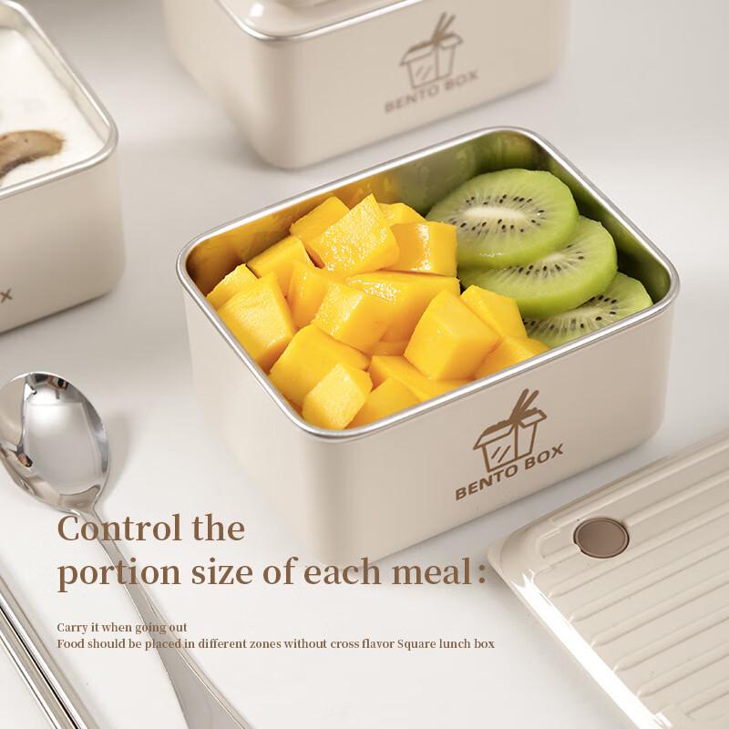 Love Journey Stainless Steel Microwaveable Lunch Box