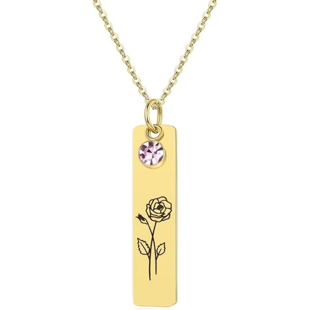 A Variety of Plant Flower Necklaces Transformed into Birthday Flower Necklaces, Versatile Mother’s Day Gifts