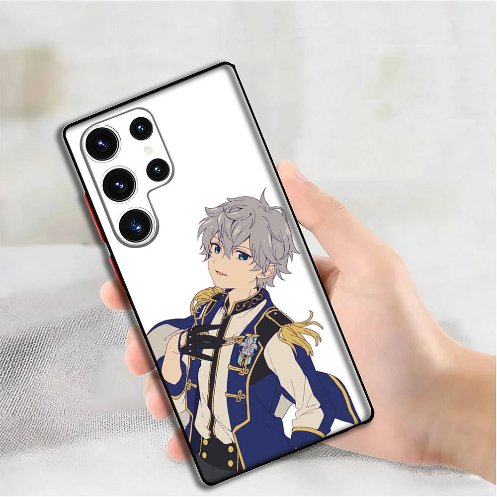 Anime S-Sena I-Izumi Phone Silicone Case for Samsung S24,22,20,23,21,20 Ultra Plus Lite 5G Print Cover