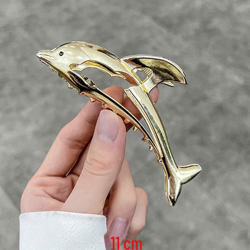 Shark Clip 2022: Fashionable Butterfly Hair Claw, Elegant Large Floral Design for Ponytail and Back of Head Styling
