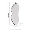 In-Stock Stainless Steel Facial Fascia Relaxation Massager Tool & Gua Sha Board