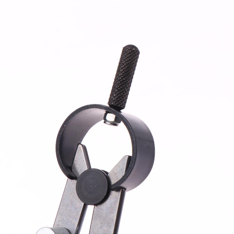 1 st Justerbar Passare Mätverktyg Läderhantverk Linjemarkeringsmätare Vingdelare Roterande Ritsverktyg Handarbete Läderverktyg