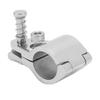 4PCS 22mm Top Jaw Slide 316 Stainless Steel Adjustable Top Hinge Rail Mount for 22mm Pipe Clamp Boat Yacht