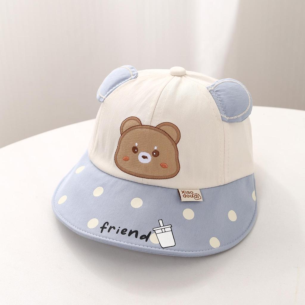 Spring & Autumn Baby Sun Hats: Lightweight Baseball Caps & Bucket Hats for Boys & Girls with Sun Protection