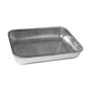3Pcs Stainless Steel Food Storage Tray with Lid Barbecue Pan Practical Kitchen Serving Plate  Picnic