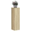VidaXL Supports pour plantes 2 pcs chêne sonoma bois d'ingénierie, support de fleurs, support de pot de plante, support de 852935