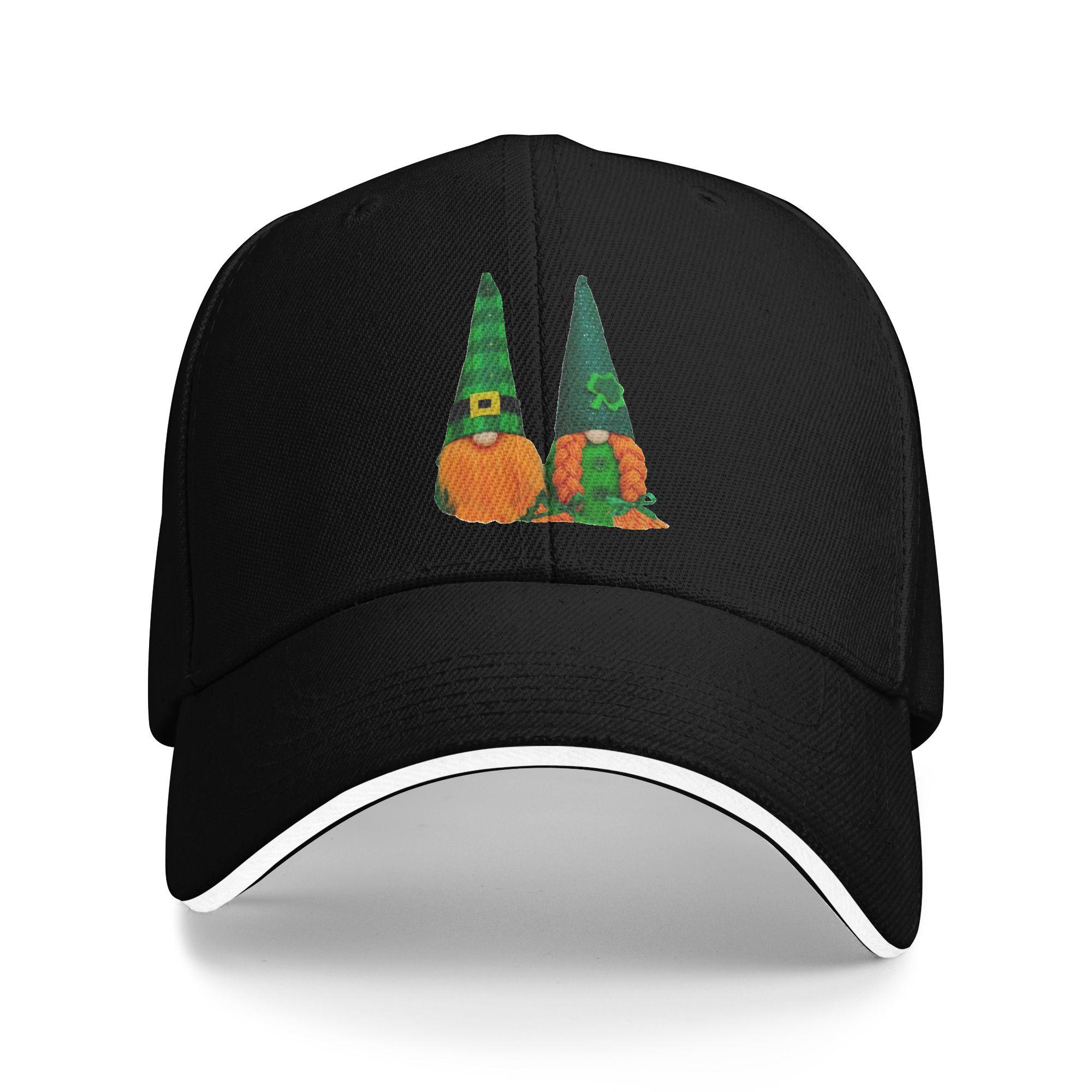 

New St Patricks Day Golf Cap Unisex Snapback Hat Outdoor Golf Adjustable Sun Hats One Size