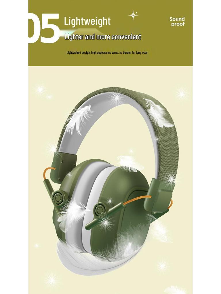 Kids' Noise-Reducing Sleep & Focus Soundproof Earmuffs