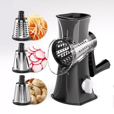 Multi-Function Rotary Vegetable Slicer and Shredder