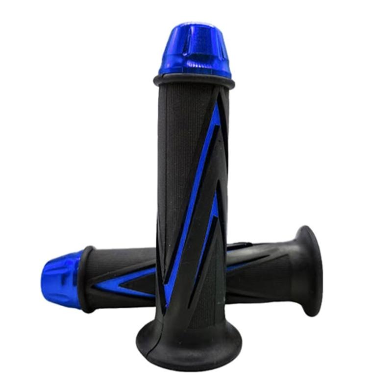 

Comfortable Antislip Rubber Handlebar Grips Suitable for Motorcycle & ATVs Offroads Use Enhances Riding Experience 2pcs синий