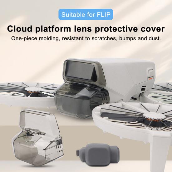 Gimbal Cover Lens Protective Cap for DJI FLIP Shockproof Anti-scratch Gimbal Camera Protector Silicone Lens Guard Drone Accessories