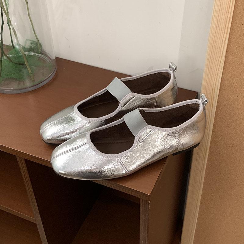 Fashion 2025 New Fashion Shallow Women Ballet Flats Shoes Spring Autumn Female Slip On Footwear Mary Janes Flats Shoes For Ladies