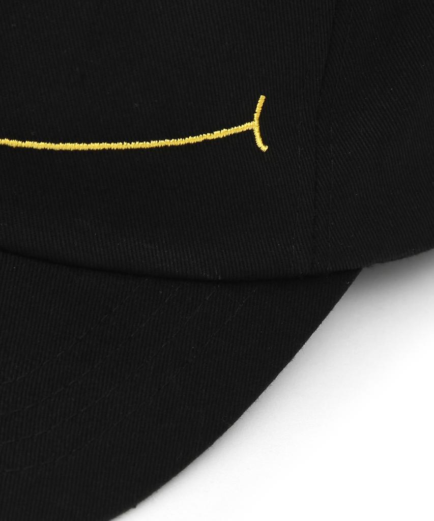 Eondeokeonteulol Cotton Logo Ball Cap Make A Smile / Classic Bb / Black