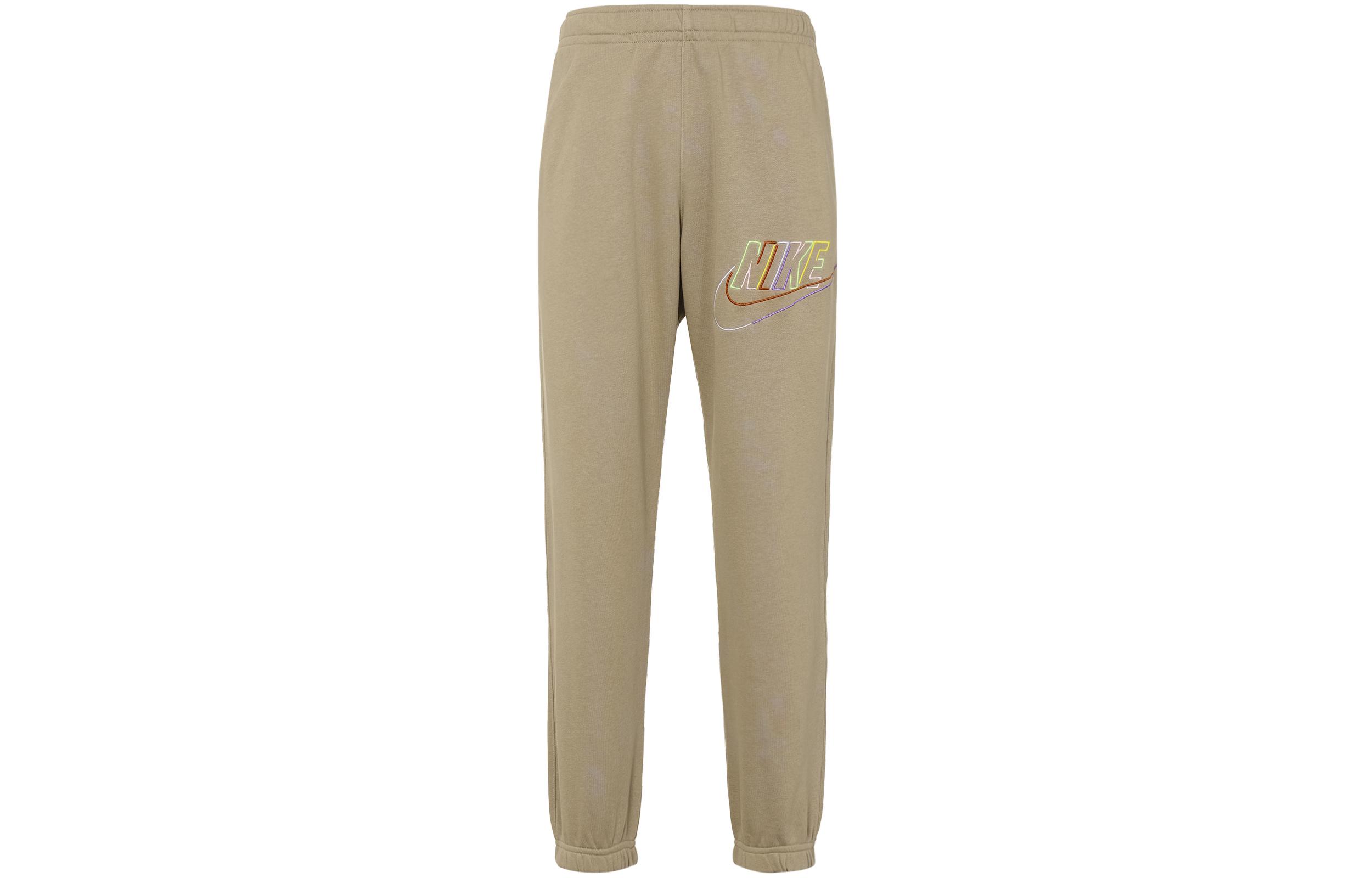 

Nike Knitted Sweatpants Men s Khaki Moderate Cuffed Pants DX0800-247 XXL