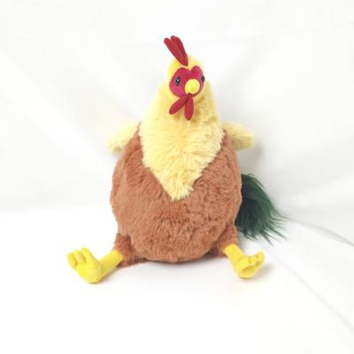 Children's Simulation Rooster Plush Doll Toy
