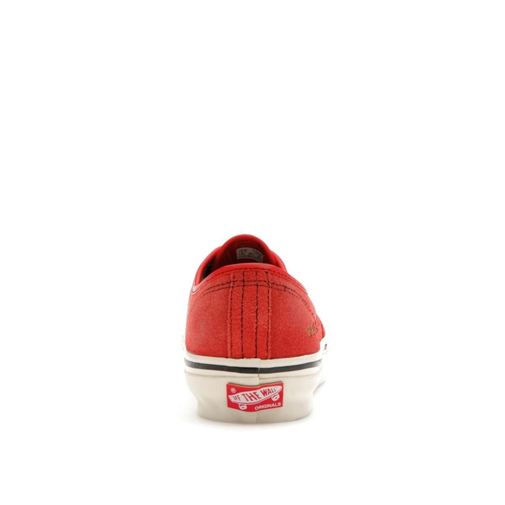 Vans Vault OG Authentic SP LX Julian Klincewicz Suede Cherry Red Unisex Sneakers Hair-Suede Cherry-Tomato VN0A5DYGAR4