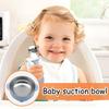 Baby Bowls With Suction Silicone Suction Bowl Baby Double Layer Anti Scald Dinnerware With Silicone Sleeve Reusable Toddler