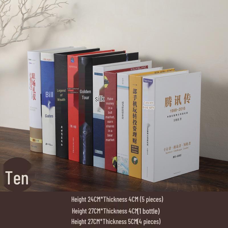 Xianci Chinese Office Decorative Fake Book for Study or Shop Display