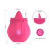 Best-Selling Rose Tongue Vibrator: Erotic Flower-Inspired Pleasure for Women