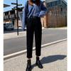 Summer Women's High Waist Was Thin Wide Leg Jeans Straight Loose Korean Style Pants