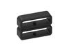 TenCloud 10 Pack Replacement Black Silicone Safety Band Holder Keeper