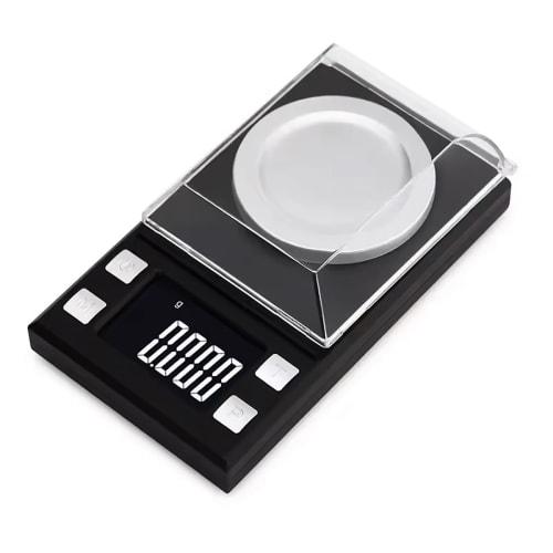 Audiophile Portable Pocket Digital Scale, 0.001g-50g Precision, Professional-Grade, 111x66x31mm, 80g, AAA Batteries Sold Separately