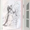 Ins Style Girl Hanging Cloth Cartoon Dormitory Bedroom Bedside Tapestry Wall Background Cloth Rental House Decorative Cloth