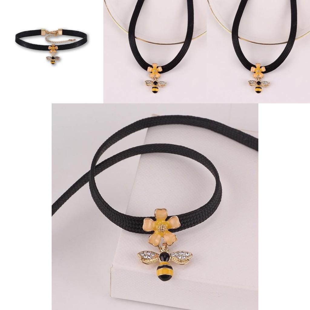 Unique Black Chocker Necklace Premium Short Chain For Women With Rhinestone Embellishments