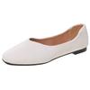 Shoes for Women 2024 Summer Concise Shallow Slip On Women's Casual Shoes Fashion Light Soft Leather Ladies Mary Jane Shoes