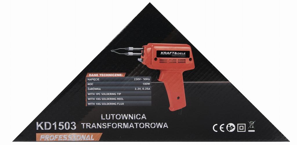 100W transformer soldering iron KD1503