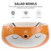 1pc Salad Bowl Soup Bowls Child Ceramics Fruit Tray Cartoon
