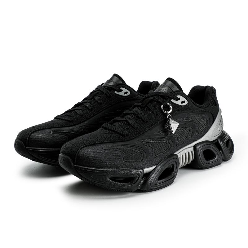 Fila Vetta Sc Fashionable Retro Classic Trendy Sports Casual Comfortable Thick Sole Durable Lightweight Low Top Dad Shoes Men Sneaker F12M632155FBK